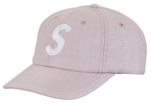 Supreme Raffia S Logo 6-Panel Lilac