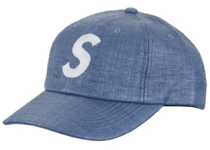 Supreme Raffia S Logo 6-Panel Blauw
