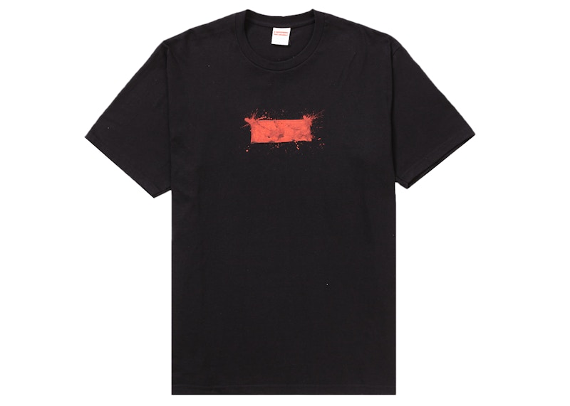 Supreme Ralph Steadman Box Logo Tee Zwart