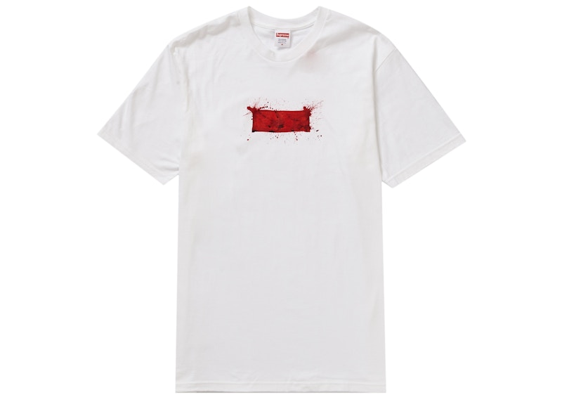 Supreme Ralph Steadman Box Logo Tee Wit