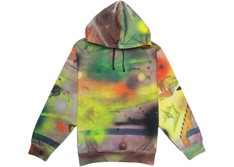Supreme Rammellzee Hooded Sweatshirt Multicolor