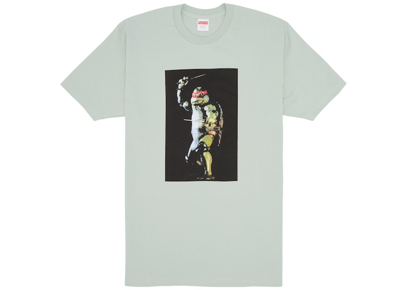 Supreme Raphael Tee Pale Aqua