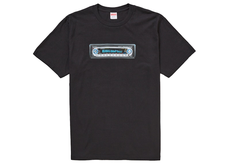 Supreme Receiver Tee Zwart