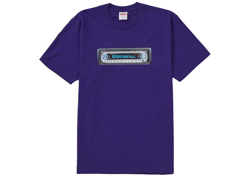 Supreme Receiver Tee Paars