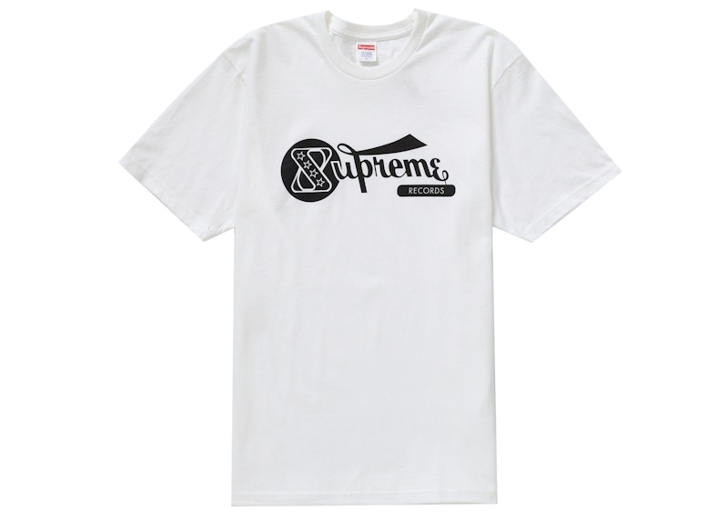 Supreme Records Tee Wit
