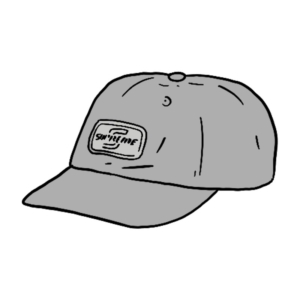 Supreme Reflective Patch 6-Panel Zilver
