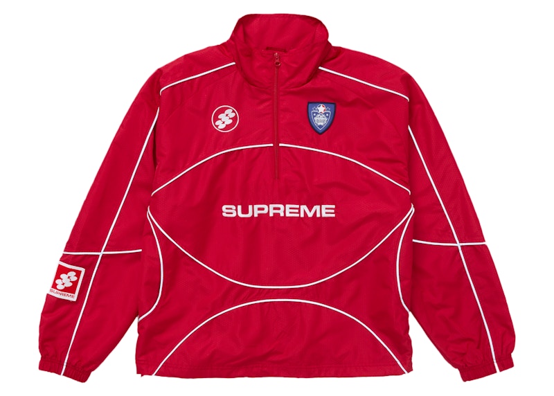 Reflective Piping Pullover Rood