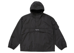 Supreme Reflective Ripstop Anorak Zwart