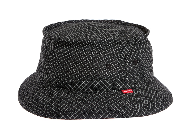Supreme Reflective Ripstop Low Crusher Zwart