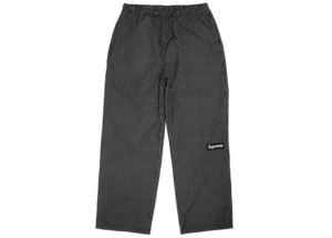 Supreme Reflective Ripstop Track Pant Zwart