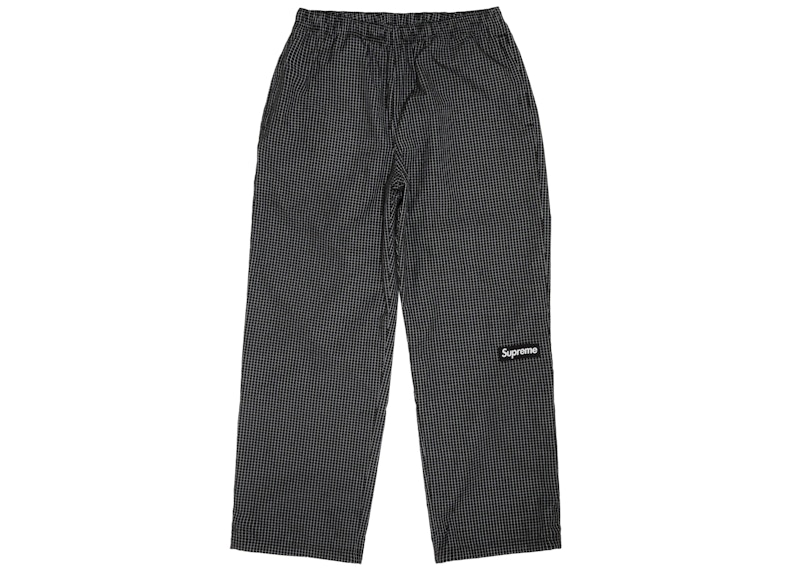 Supreme Reflective Ripstop Track Pant Zwart
