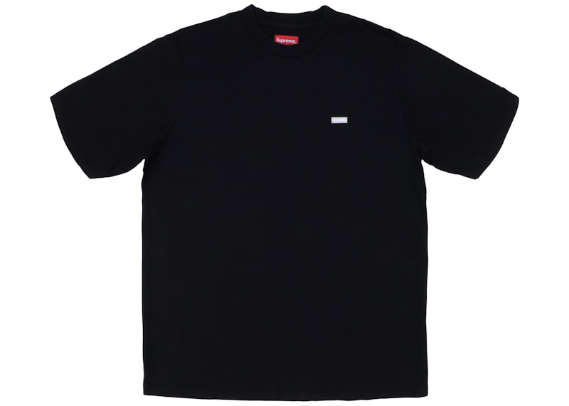 Supreme Reflective Small Box Tee Zwart