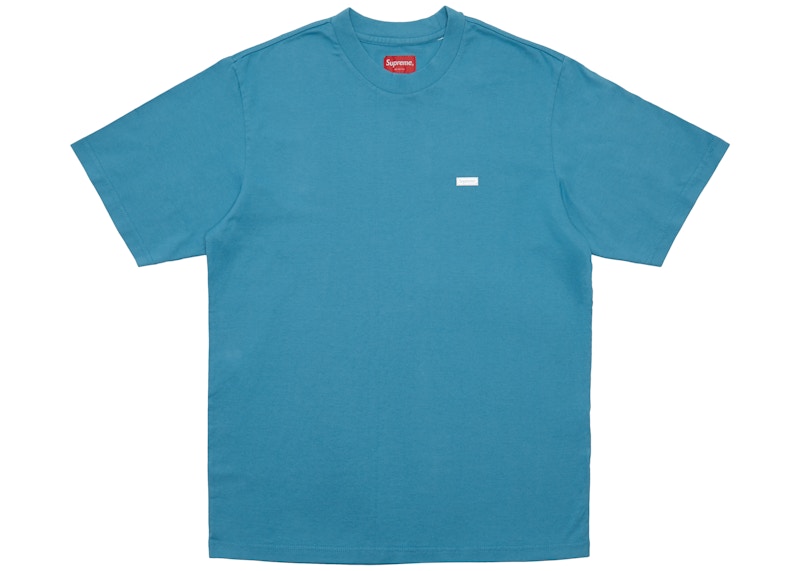 Supreme Reflective Small Box Tee Dusty Blauw