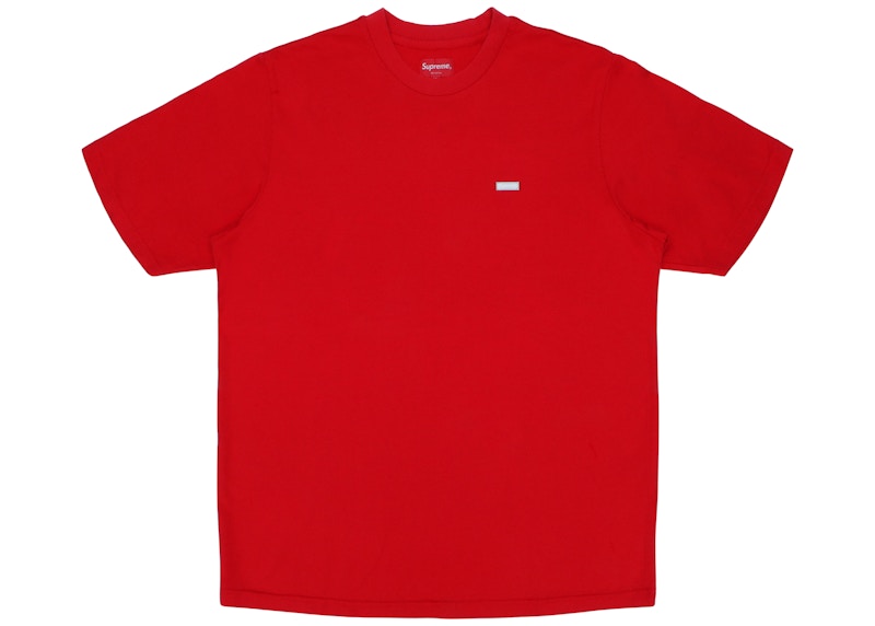 Supreme Reflective Small Box Tee Rood