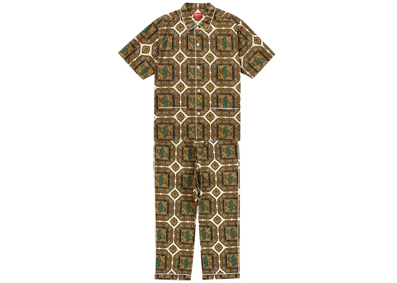 Supreme Regency Pajama Set Goud