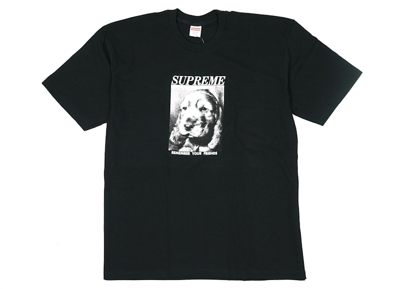 Supreme Remember Tee Zwart