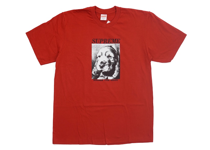 Supreme Remember Tee Rood