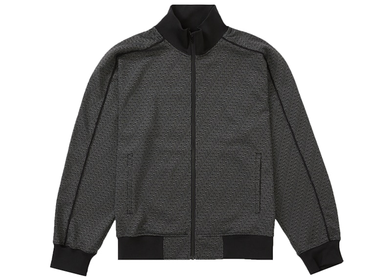 Supreme Repeat Track Jacket Zwart