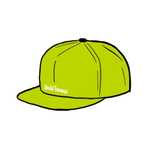 Supreme Reverse Box Logo New Era Bright Geel