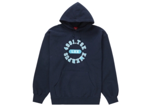 Supreme Reverse Hooded Sweatshirt Blauw