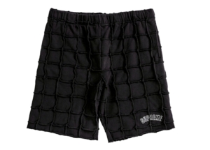 Supreme Reverse Patchwork Sweatshort Zwart