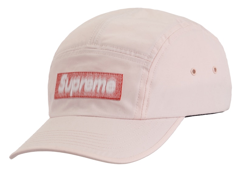 Supreme Reversed Label Camp Cap Roze