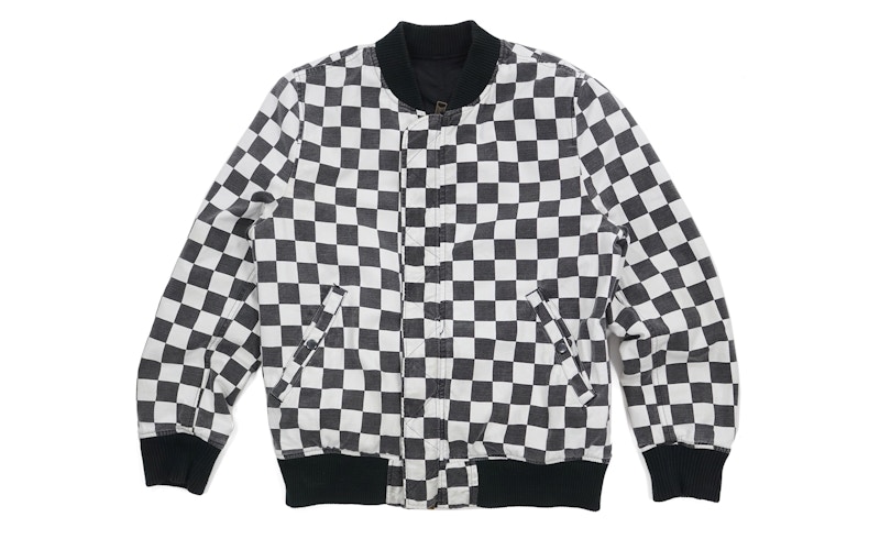Supreme Reversible Checkered Ma-1 Bomber Zwart