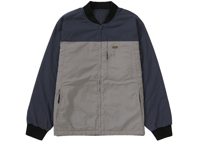 Supreme Reversible Tech Work Jacket Grijs