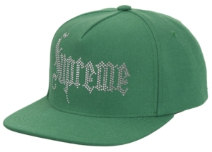 Rhinestone 5-Panel Groen