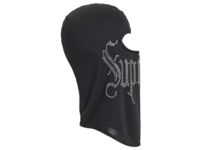 Supreme Rhinestone Balaclava Zwart