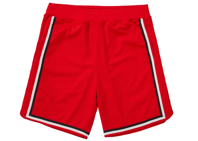 Supreme Rhinestone Basketball Short Rood