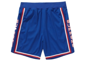 Supreme Rhinestone Basketball Short Royal Blauw