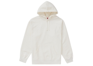 Supreme Rhinestone Script Hooded Sweatshirt Wit