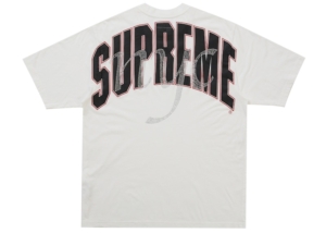 Supreme Rhinestone Script S/S Top Wit