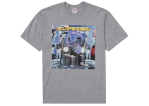 Supreme Richest Tee Heather Grijs