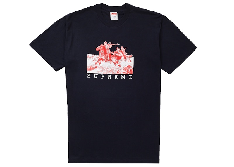Supreme Riders Tee Blauw