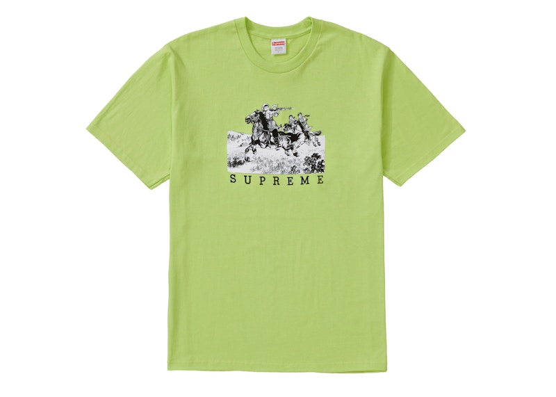 Supreme Riders Tee Neon Groen
