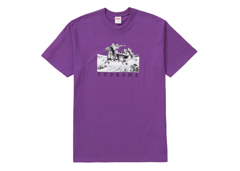Supreme Riders Tee Paars