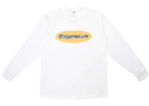 Supreme Ripple LS Tee Wit