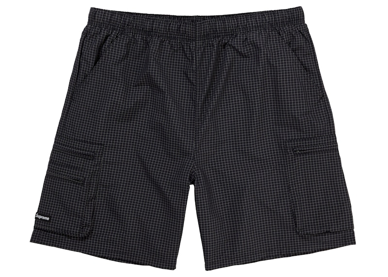 Supreme Ripstop Cargo Water Short Zwart