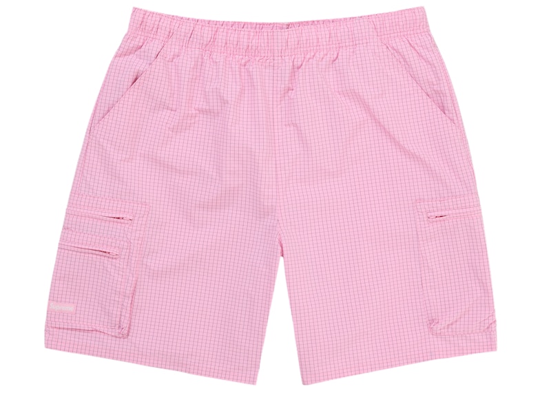 Supreme Ripstop Cargo Water Short Roze