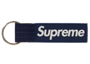 Supreme Ripstop Keychain Blauw