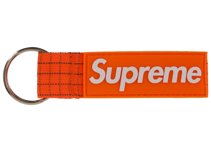 Supreme Ripstop Keychain Oranje