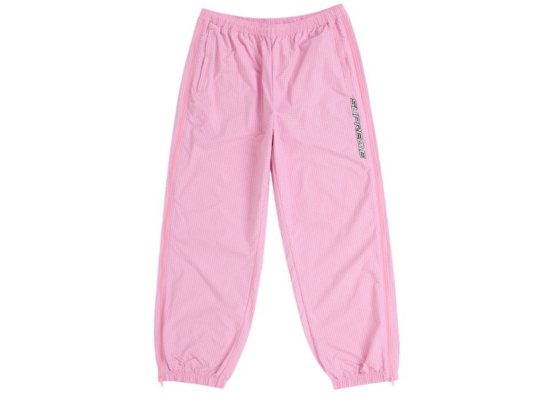 Supreme Ripstop Warm Up Pant Roze