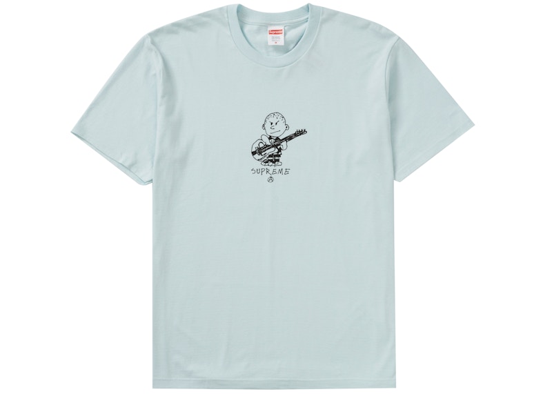 Supreme Rocker Tee Pale Blauw