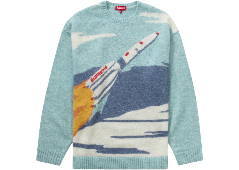 Supreme Rocket Sweater Blauw