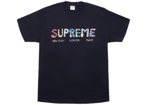 Supreme Rocks Tee Zwart