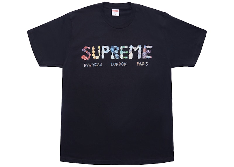 Supreme Rocks Tee Zwart