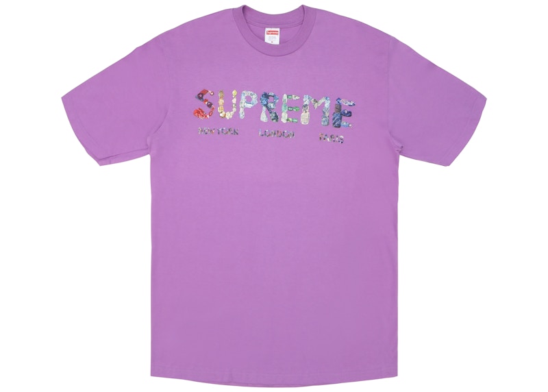 Supreme Rocks Tee Light Paars