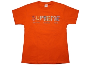 Supreme Rocks Tee Oranje